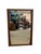 Mid-Century Modern Mid-Century Modern Framed Wall Mirror With Sculpted Wood Frame For Sale - Image 3 of 8