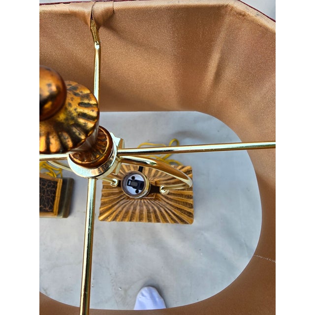 1950s Japanese Style Lamps - Pair For Sale - Image 10 of 10