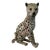 Mid 20th Century Ceramic Leopard Made in Italy For Sale