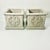 1989 Vintage Italian Florentine Style Medallion Reconstituted Stone Planters - A Pair For Sale - Image 4 of 10