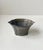 A wide diskometal vase with organic architectural lines. Designed and made by just andersen in denmark circa 1935-39....