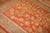 Antique Zabihi Collection Oushak Coral Red Rug - 7'10" x 10'10" For Sale - Image 10 of 12