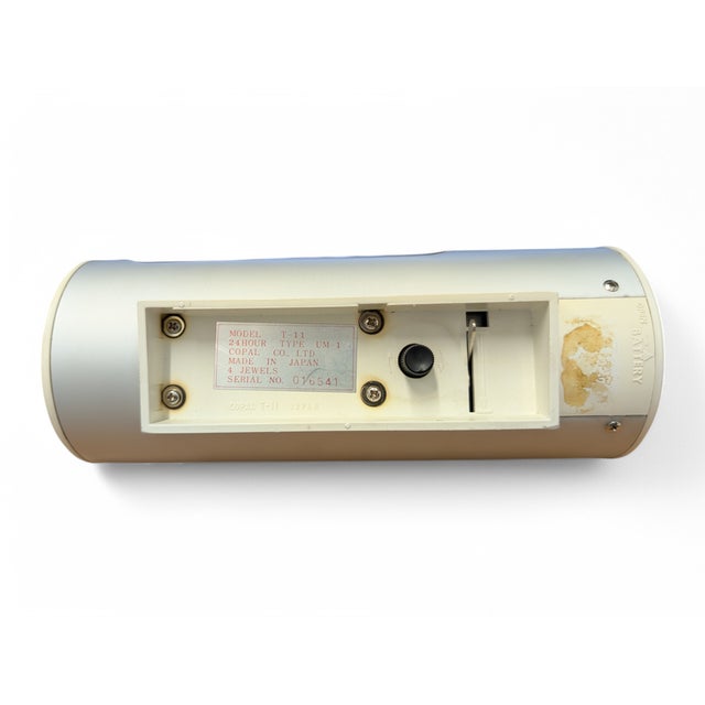 Vintage T-11 Table Alarm Clock from Copal For Sale - Image 6 of 7