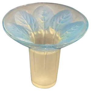 Opalescent Violets Vase by Rene Lalique