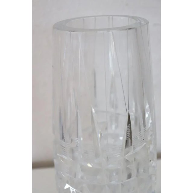 Beautiful large italian desgn vase in the style of Barovier. Art glass with particular engraved processing.