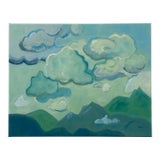“Roiling Sky” Oil on Linen by Nancy M. Vignola - For Sale