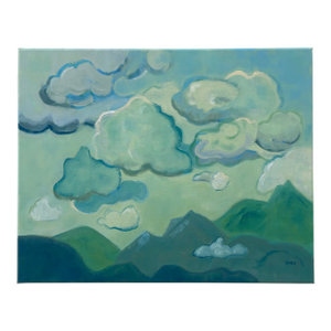 “Roiling Sky” Oil on Linen by Nancy M. Vignola