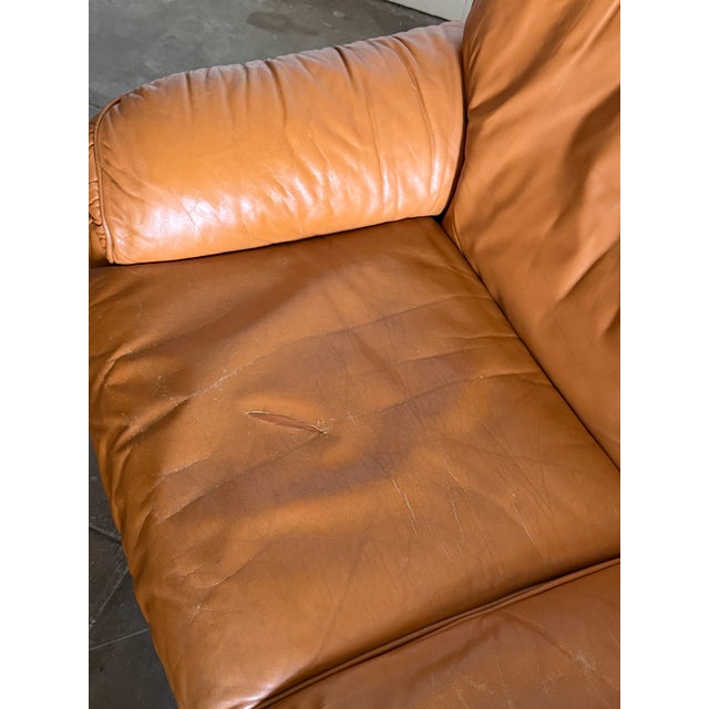 Vintage 1970's Italian Sofa by Sergio Ribolta for Linea Valentini For Sale In Los Angeles - Image 6 of 11