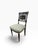 Wood Vintage Maitland-Smith Regency Style Chinoiserie Ebonized Dining Chairs - Set of 5 For Sale - Image 7 of 16