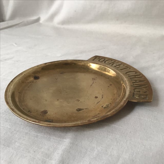 Vintage Brass "Pocket Change" Dish Chairish