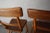 Wood Pair of Primitive French Antique Style Side Chairs For Sale - Image 7 of 9