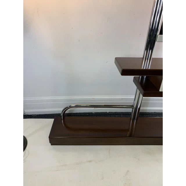 Italian 1970s Modernist Hall Rack Attributed to Willy Rizzo For Sale - Image 10 of 11