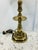 Brass 1980s Pair of Brass Candlestick Lamps Signed Stiffel For Sale - Image 8 of 8