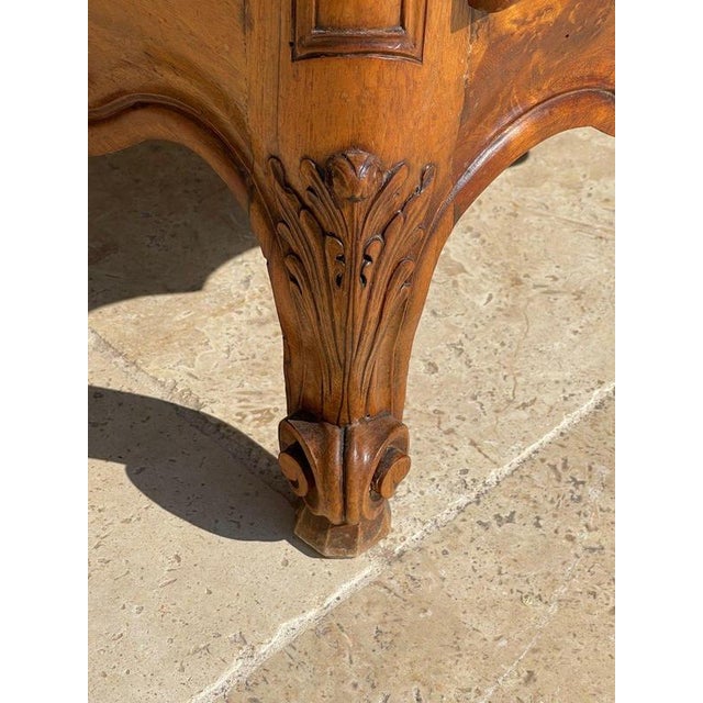 Vintage Showcase in Walnut For Sale - Image 9 of 13