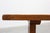 Vintage Oak Trestle Table with Pegged Stretcher, France, 1950s For Sale - Image 4 of 18