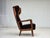 1960s Danish Highback Armchair in Wool and Beech by Fritz Hansen, 1960s For Sale - Image 5 of 18