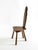 Wood Spanish Wooden Chair with Ornate Backrest, 1960s For Sale - Image 7 of 18