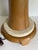 Mid-Century Modern Wood and Travertine Stone Table Lamp For Sale - Image 12 of 12