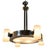 Ceiling Lamp with Cylindrical Glass Shades, 1930s For Sale - Image 12 of 16