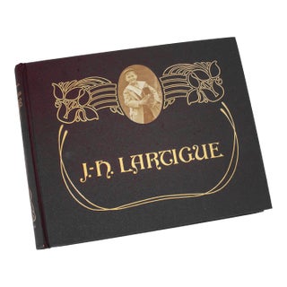 J.-H. Lartigue, Boyhood Photos of J.-H. Lartigue, Hardbound Book, 1966 a Rare Master Work Racecar C;lassic Car Bugatti For Sale