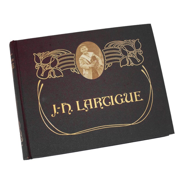 J.-H. Lartigue, Boyhood Photos of J.-H. Lartigue, Hardbound Book, 1966 a Rare Master Work Racecar C;lassic Car Bugatti For Sale