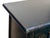 Distressed Black Golden Floral Graphic Tall Side End Table Cabinet For Sale - Image 11 of 14
