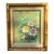Vintage Asian Original Blue Bird & Flowers Painting - Signed For Sale