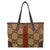 Gucci Jumbo GG Monogram Web Canvas Shoulder Tote Bag, 2022. The classic Gucci monogram and tote bag shape takes on a new...