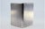 Metal Fluted Silver Cardboard Box For Sale - Image 7 of 10
