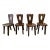 Set of Four Mid 20th Century Olavi Hanninen Atributed Crown Chairs For Sale