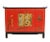 Asian Black and Red Lacquer 2-Tone Cabinet Bachelor Chest For Sale - Image 10 of 11