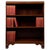 Antique Narrow Mahogany Bookcase, 1900s For Sale - Image 11 of 11