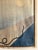 Orange Hand-Dyed Tapestry Painting by French Artist, Marie Luare-Ilie, 1990s For Sale - Image 8 of 13