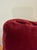 Red Vintage French Bucolic Tapestry Pillow With Young Woman, Small Child, and a Dog For Sale - Image 8 of 11