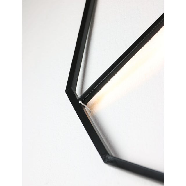 Wall Kite Lamp in Black PVC For Sale - Image 7 of 10