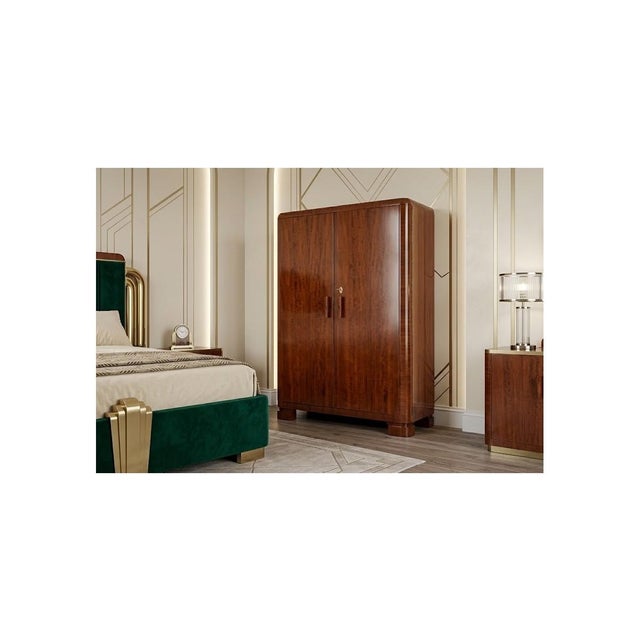 Art Deco Wardrobe, Poland, 1930 For Sale - Image 12 of 12