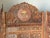 Wood Early 20th Century Anglo-Indian Carved Teak Four-Panel Screen With Applied Brass Floral Decoration For Sale - Image 7 of 13
