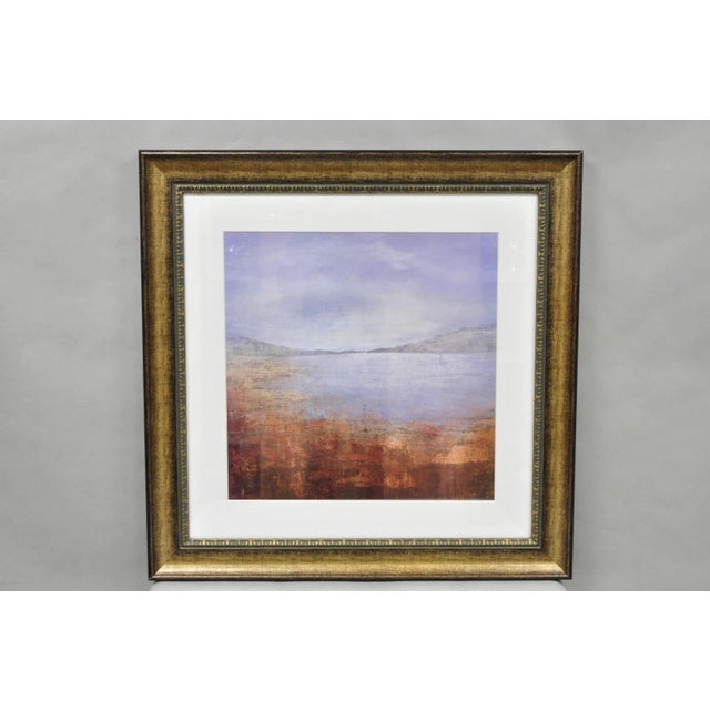 Contemporary Art Quiet Lake VIII by Suzanne Etienne Decorative Framed Print For Sale - Image 12 of 12