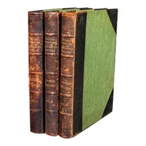1920's 3vols Antique Reference Books