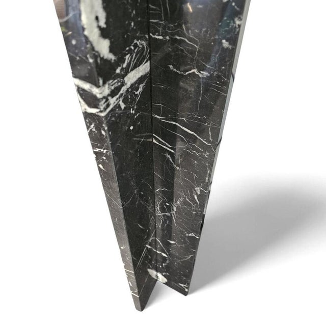 Vintage Marble Floor Lamps by Lella and Massimo Vignelli, 1980s, Set of 2 For Sale - Image 9 of 17