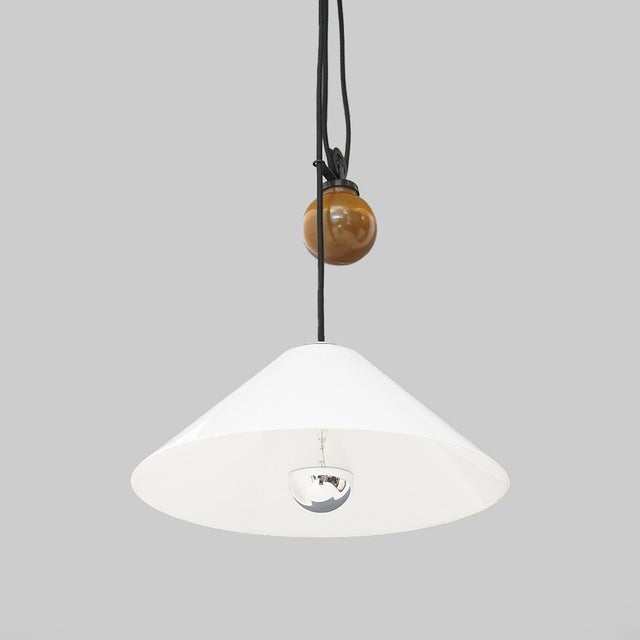 Aggregato Up and Down Chandelier by Enzo Mari for Artemide, 1970s For Sale - Image 6 of 17