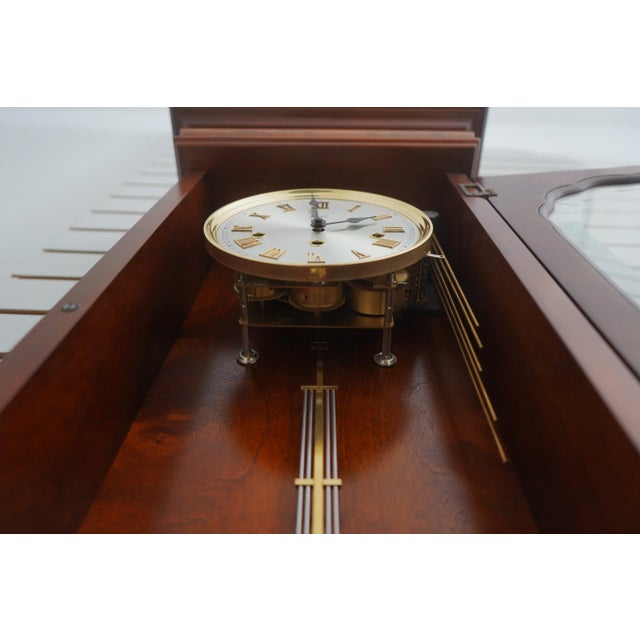 Hentschel Cherry Hanging Wall Clock For Sale - Image 10 of 14