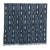Vintage Baoule African "Midnight Horizons" Ikat Throw For Sale