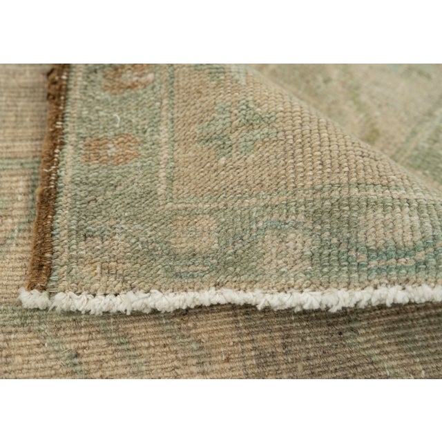 Turkish Mini Rug Oriental Hand Knotted Vintage Rug 1'9" x 3'3" #21051 For Sale In Houston - Image 6 of 8