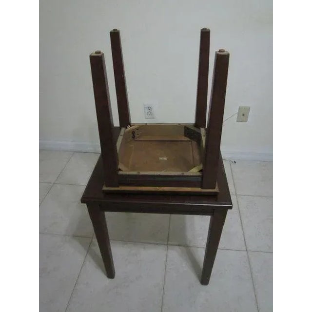 Brown 1970s Vintage Nesting Tables Dark Color by Bombay Set of Two For Sale - Image 8 of 9