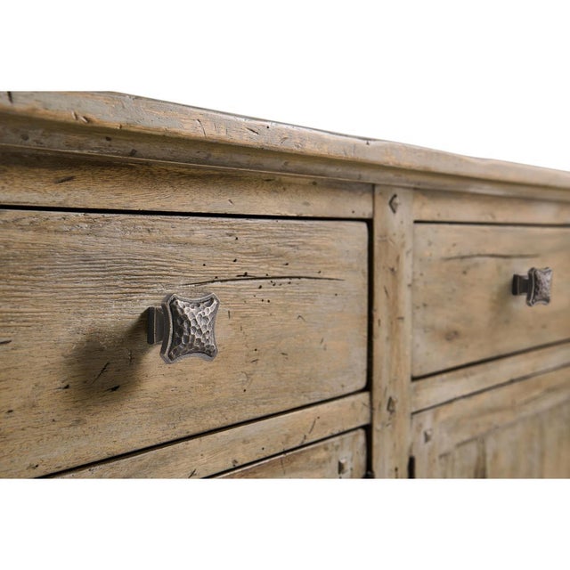 French Provincial Rustic French Provincial Sideboard For Sale - Image 3 of 14