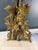 Antique Victorian Cornelius & Co. Gilt Mantel Lusters, Crystal Girandoles, Gold Figural Candlesticks Candelabra Marble 1800’s For Sale - Image 10 of 12