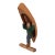 Vintage Hand-Carved Wooden Figurine For Sale