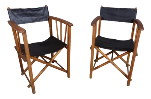 Set of Folding Armchairs, 1970s