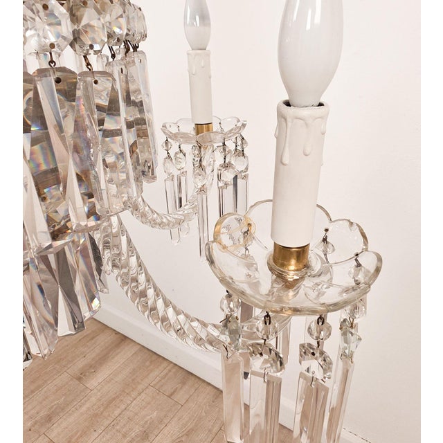 Crystal Chandelier, Northern Europe, Circa 1900 For Sale In San Francisco - Image 6 of 8